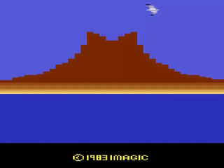 Fathom title screen for Atari 2600